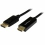 Adaptador DisplayPort a HDMI Startech DP2HDMM3MB 3 m Negro