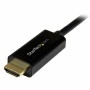 Adaptador DisplayPort a HDMI Startech DP2HDMM3MB 3 m Negro