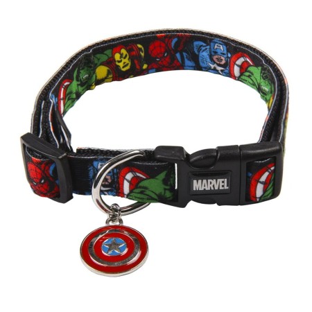 Collar para Perro Marvel XS/S Negro