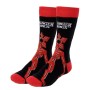 Chaussettes Stranger Things Noir Rouge 3 Pièces 36-41