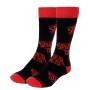 Chaussettes Stranger Things Noir Rouge 3 Pièces 36-41