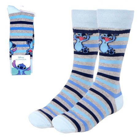 Chaussettes Stitch Bleu clair