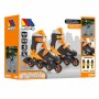 Patines en Línea Moltó Naranja Ajustable 35-38