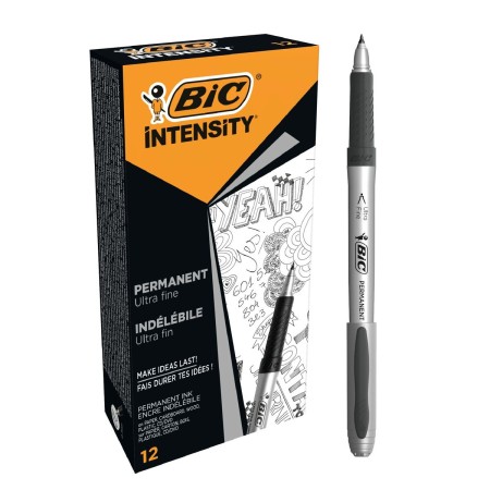 Marqueur permanent Bic Intensity Noir (Reconditionné D)