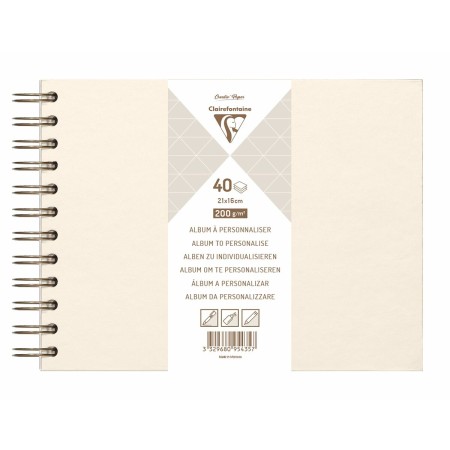 Bloc de Notas Clairefontaine 95435C Blanco (Reacondicionado B)