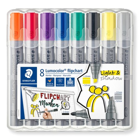 Ensemble de Marqueurs Staedtler 356 SWP8 Multicouleur (Reconditionné D)