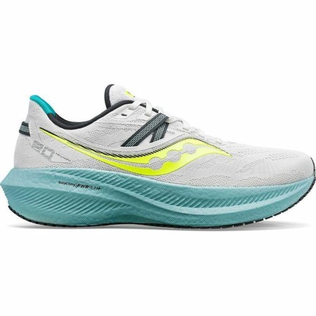 Chaussures de Running pour Adultes Saucony Saucony Triumph 20 Blanc Homme