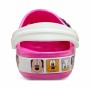 Sabots Crocs Minnie Mouse Fuchsia Enfants