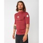 T-Shirt de Bain Rip Curl Corps Rouge