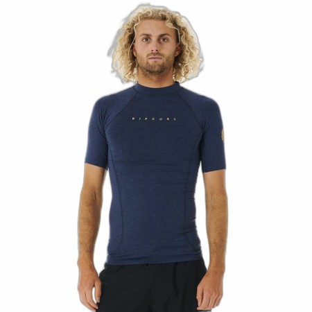 T-Shirt de Bain Rip Curl Dawn Patrol Perf Bleu foncé