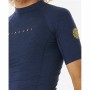 T-Shirt de Bain Rip Curl Dawn Patrol Perf Bleu foncé