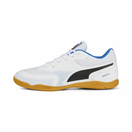 Chaussures de Futsal pour Adultes Puma Truco III Blanc Unisexe