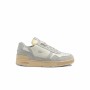 Chaussures casual homme Lacoste T-Clip Leather Tonal Gris