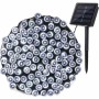 Guirnalda de Luces LED LUMI JARDIN YOGY SOLAR COLD 200 LEDS Blanco Negro