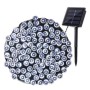 Guirlande lumineuse LED LUMI JARDIN YOGY SOLAR COLD 200 LEDS Blanc Noir