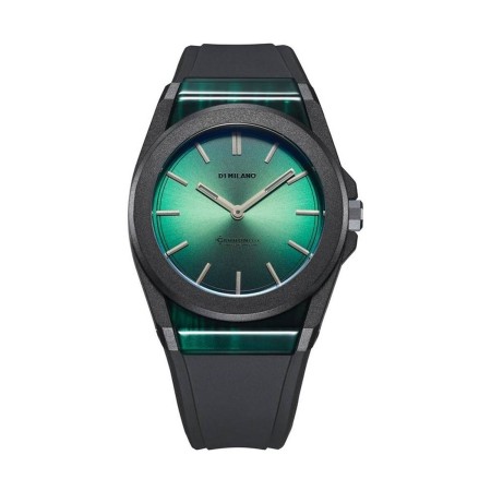 Reloj Hombre D1 Milano CARBONLITE GREEN Negro Verde (Ø 40,5 mm)