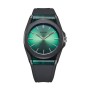 Montre Homme D1 Milano CARBONLITE GREEN Noir Vert (Ø 40,5 mm)