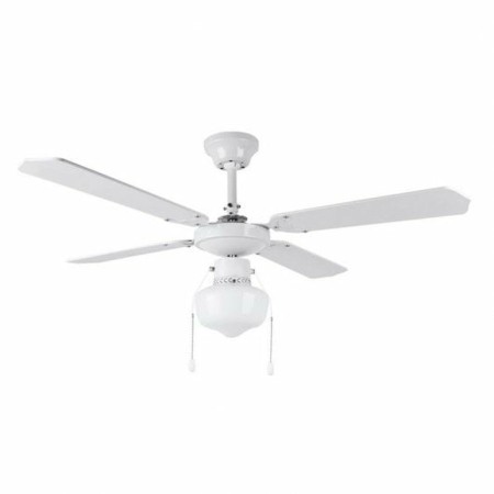 Ventilador de Techo con Luz Orbegozo CL04105B Blanco 50 W Ø 105 cm