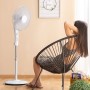 Ventilador de Pie InnovaGoods Blanco 45 W Multicolor 30 x 40 cm (Reacondicionado B)