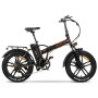 Vélo Électrique Youin You-Ride Texas 250W 25 km/h Orange Noir/Orange 250 W 20" 25 km/h (Reconditionné B)