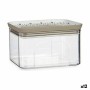 Boîte Stefanplast Tosca Hermétique Rectangulaire Beige Plastique 700 ml 10,2 x 8 x 15,3 cm (12 Unités)