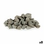 Piedras Decorativas 1,5 Kg Gris oscuro (8 Unidades)