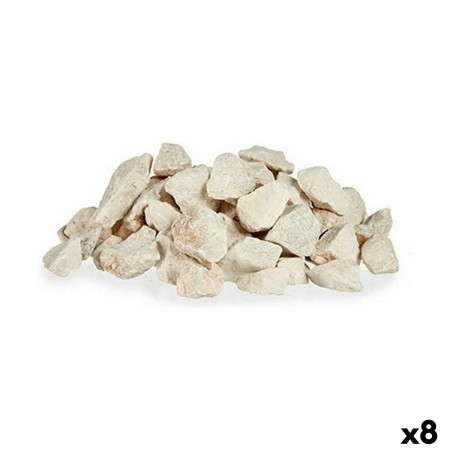 Pierres Décoratives 1,5 Kg Beige (8 Unités)