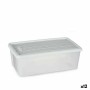 Caja de Almacenaje con Tapa Stefanplast Elegance Blanco Plástico 5 L 19,5 x 11,5 x 33 cm (12 Unidades)