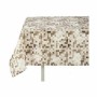 Nappe toile Antitaches Carreaux 140 x 180 cm Beige (6 Unités)