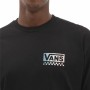 T shirt à manches courtes Vans Global Stack-B Noir Homme