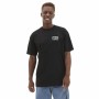 Camiseta de Manga Corta Vans Global Stack-B Negro Hombre