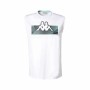 Camiseta Kappa Erfin Graphik Blanco Hombre