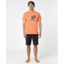 Camiseta Rip Curl Framed Naranja Hombre