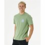 Camiseta Rip Curl Wetsuit Icon Cian Hombre