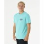 Camiseta Rip Curl Slasher Aguamarina Hombre