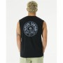 Camiseta para Hombre sin Mangas Rip Curl Stapler Muscle Negro Hombre