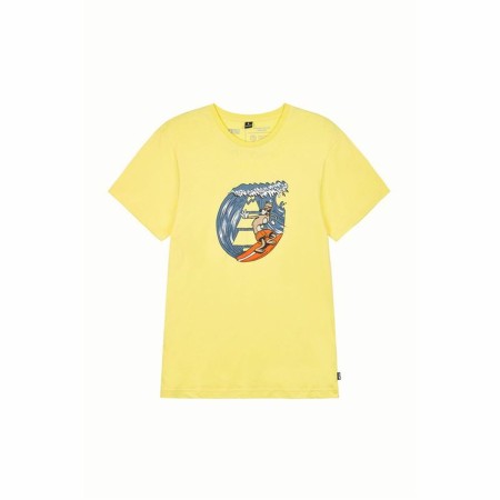 Camiseta Picture Basement Weasurf Amarillo Hombre