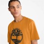 Camiseta Timberland Tree Logo Marrón Hombre