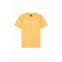 Camiseta Champion Crewneck Amarillo Hombre