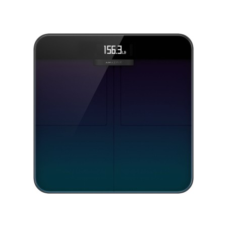 Balance Numérique de Salle de Bain Amazfit SmartScale Aurora Bleu Aluminium 180 kg