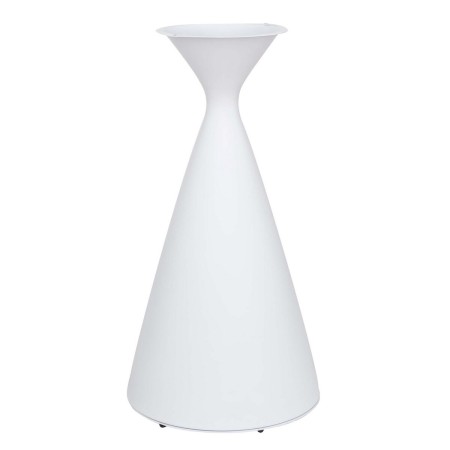 Base  Nadia Table Blanc Aluminium 56 x 56 x 110 cm