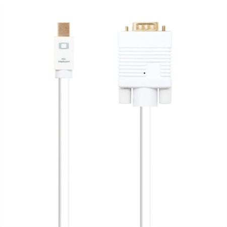 Adaptador Mini DisplayPort a VGA NANOCABLE 10.15.4102 (2 m) Blanco