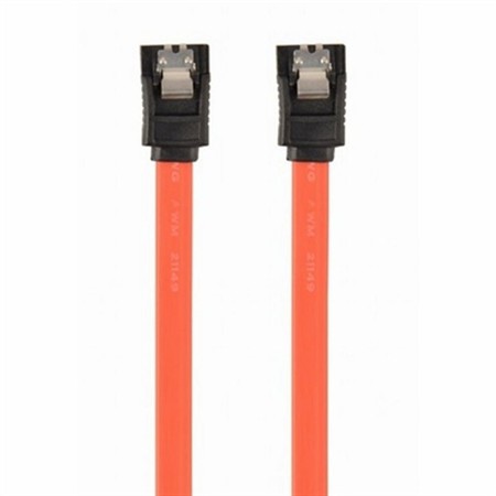 Cable SATA GEMBIRD CC-SATAM-DATA-0.1M Rojo 10 cm