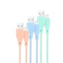 Câble USB vers Lightning NANOCABLE 10.10.0401-CO1 1 m Legging Bleu Vert Rose