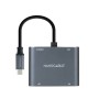 Adaptateur USB C vers HDMI NANOCABLE 10.16.4305 4K Ultra HD Gris 15 cm