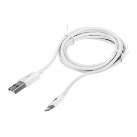 Cable Lightning Silver Electronics 93632 1,5 m Blanco