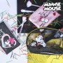 Trousse de toilette Minnie Mouse Noir (2 pcs)