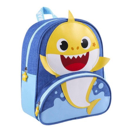 Cartable Baby Shark Bleu (25,5 x 30 x 10 cm)