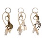 Llavero DKD Home Decor Dorado (4 pcs)