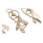 Llavero DKD Home Decor Dorado (4 pcs)